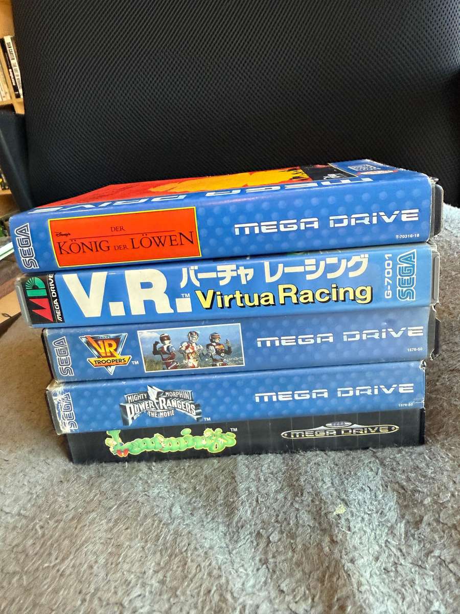 Retro Games - 5 * Sega Mega Drive (See description + images)