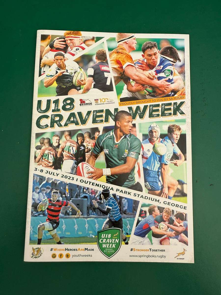 Rugby Programme - Craven Week 2023