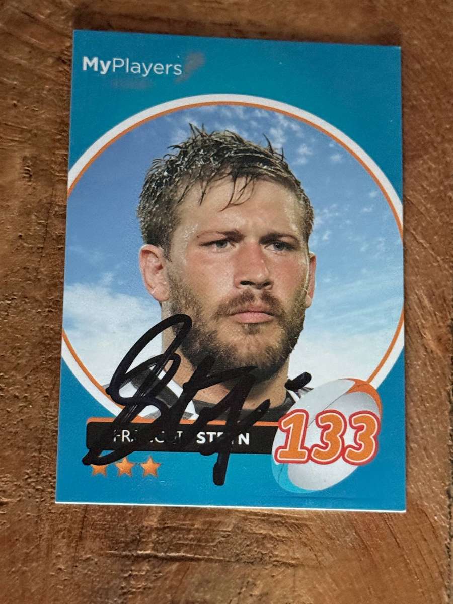 Rugby Card - *SIGNED* Frans Steyn 2014 Big Ball Rugby Card