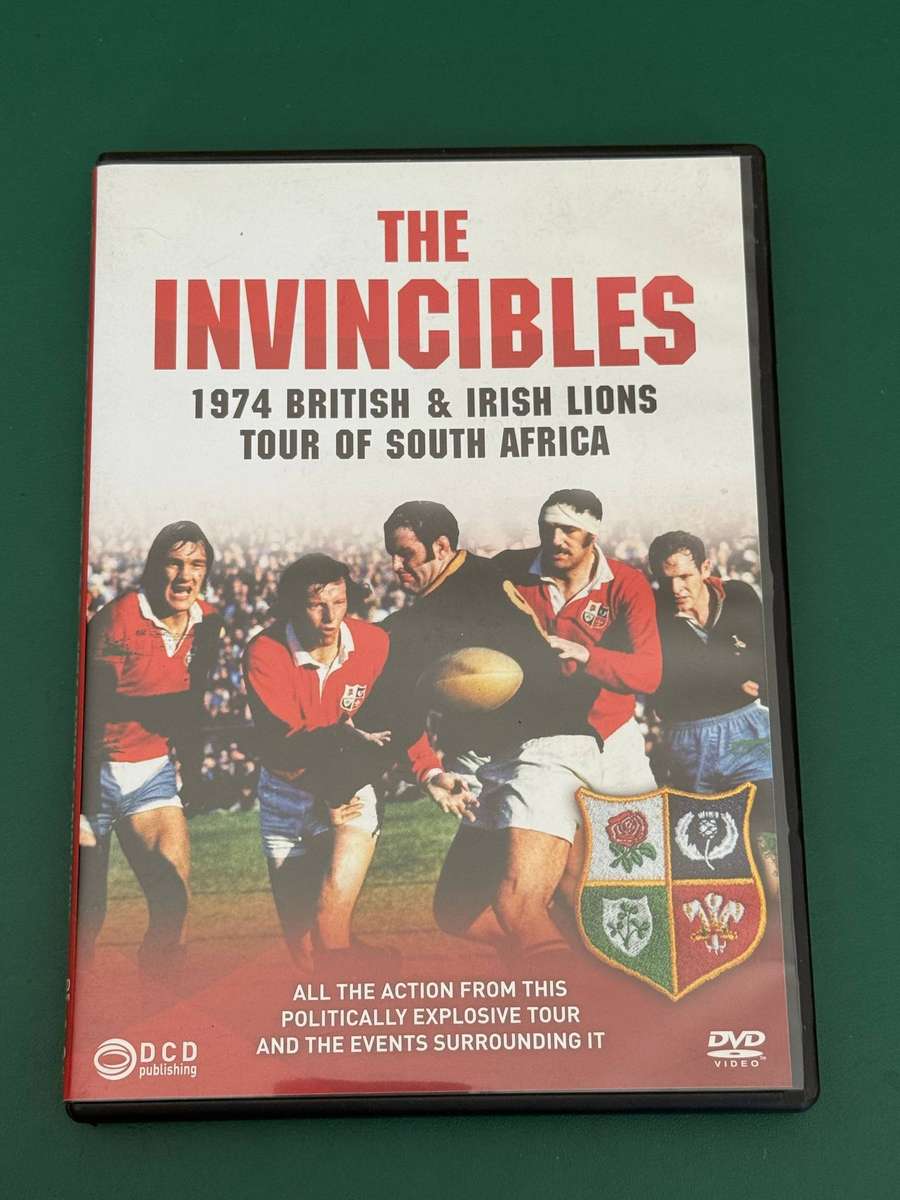 Rugby DVD - The Invincibles : 1974 British and Irish Lions Tour of South-Africa