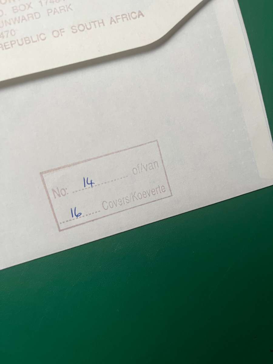 Rugby - *SIGNED* FDC/First Day Cover South-Africa vs Ireland 20/06/1998 (Second Test)