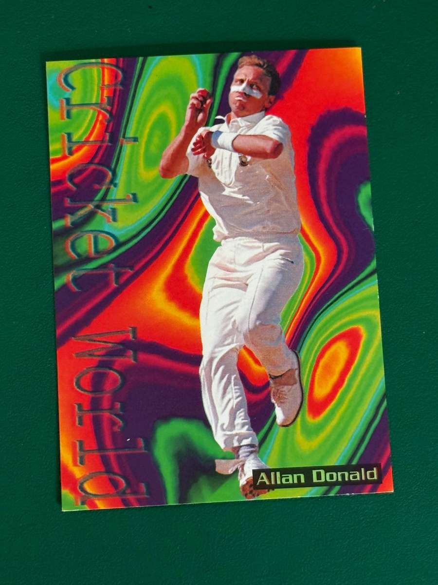 Cricket Card - Allan Donald 1996 Sportsdeck Cricket Card