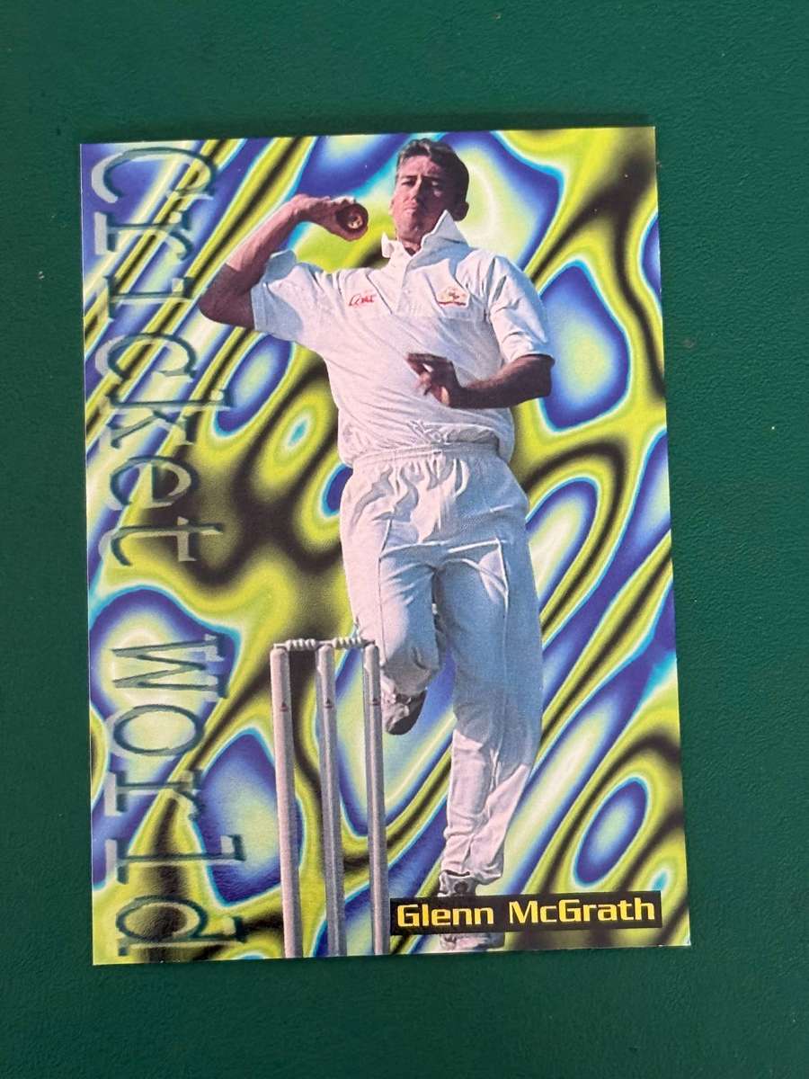 Cricket Card - Glenn Mcgrath 1996 Sportsdeck Cricket Card