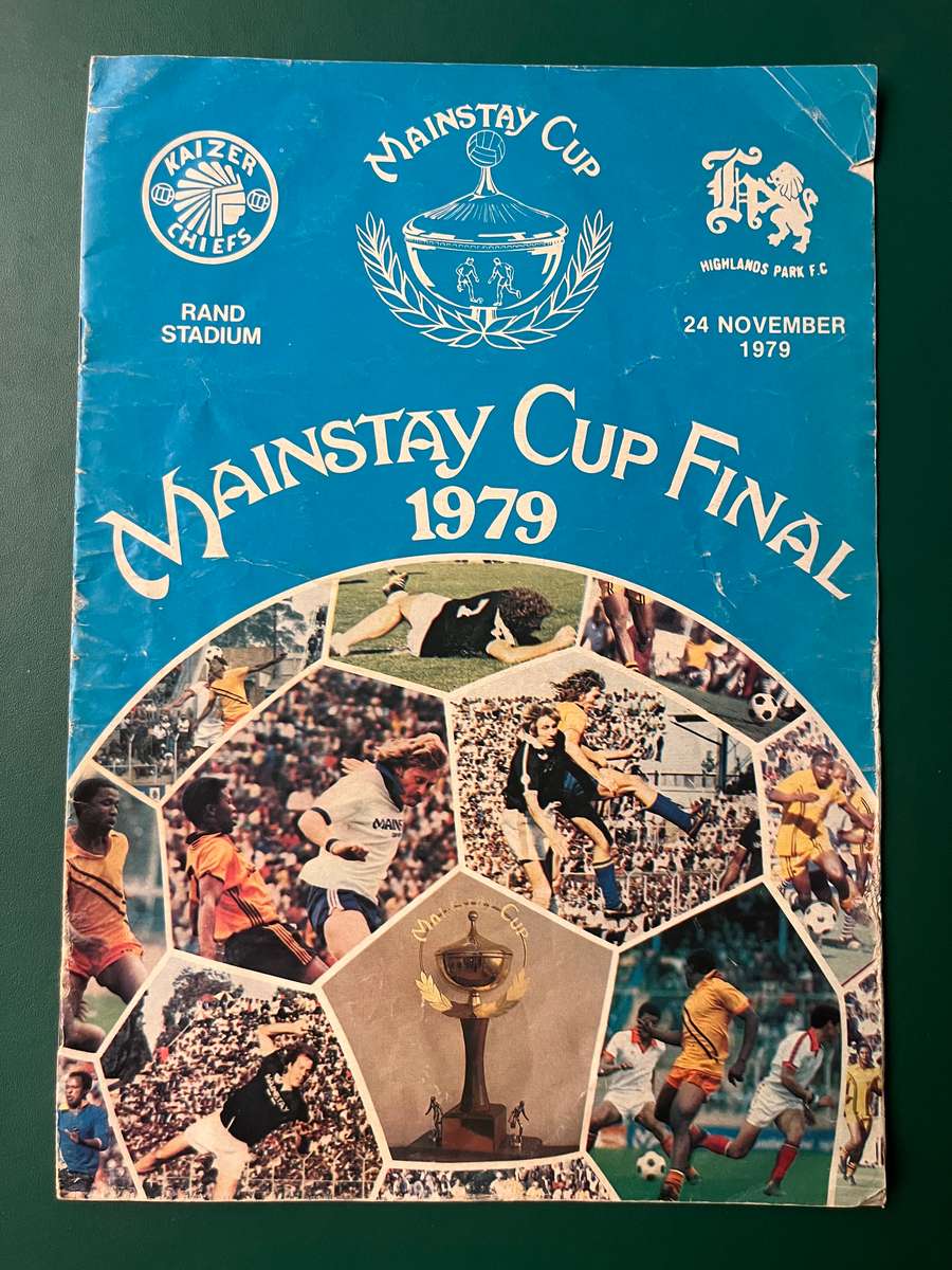 Soccer Programme - *MAINSTAY CUP FINAL* Kaizer Chiefs vs Dion Highlands FC 24/11/1979