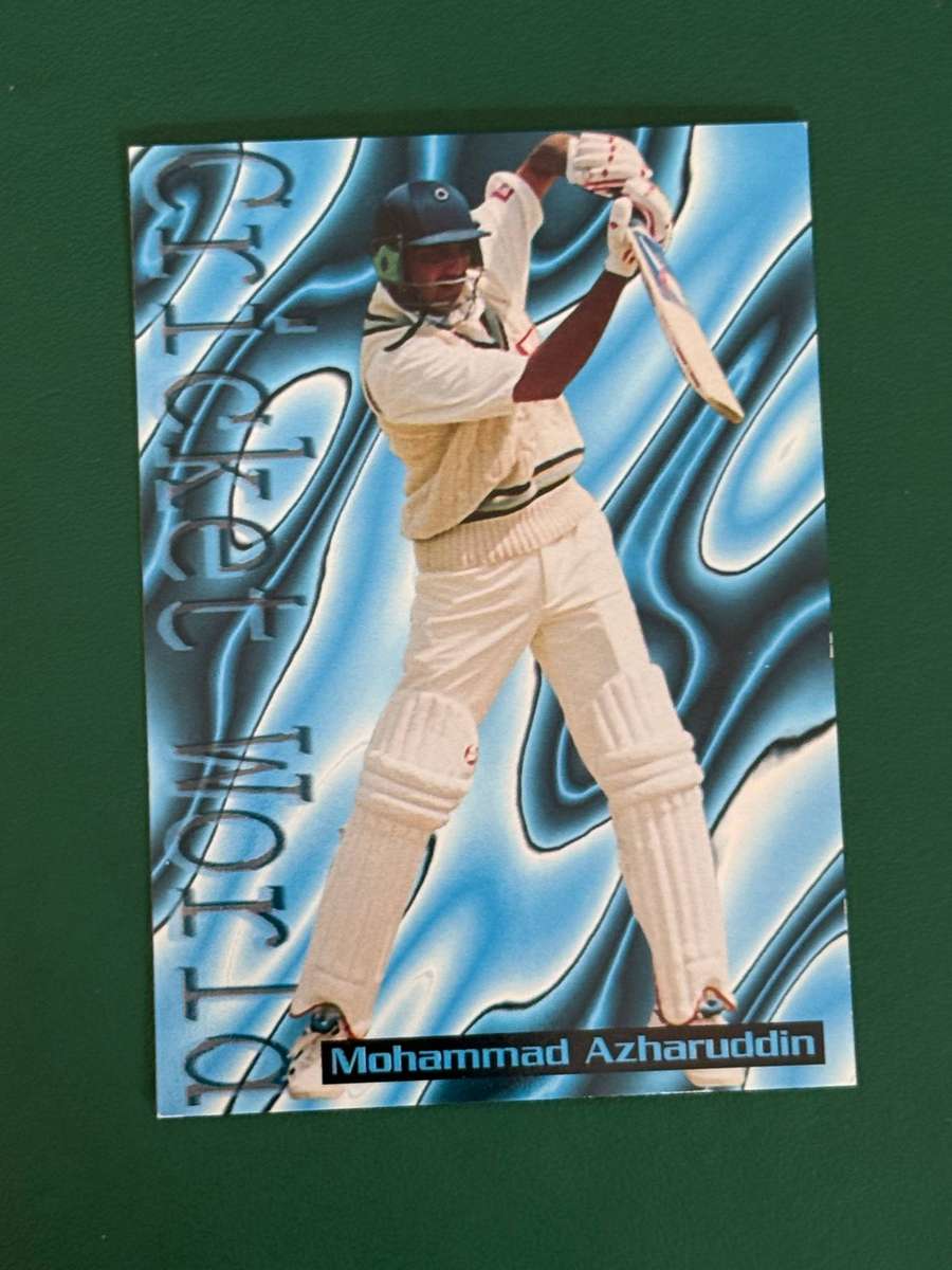 Cricket Card - Mohammad Azharuddin 1996 Sportsdeck Cricket Card