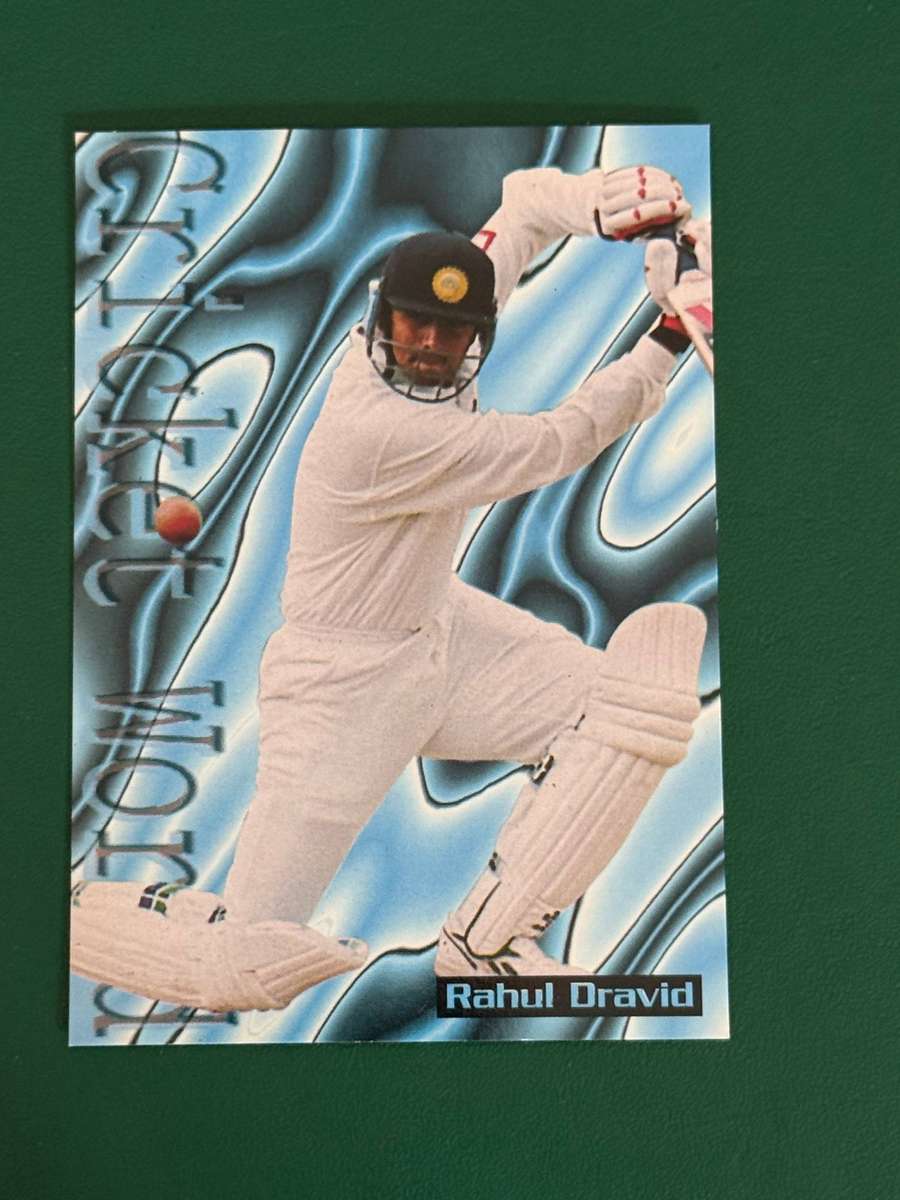 Cricket Card - Rahul Dravid 1996 Sportsdeck Cricket Card