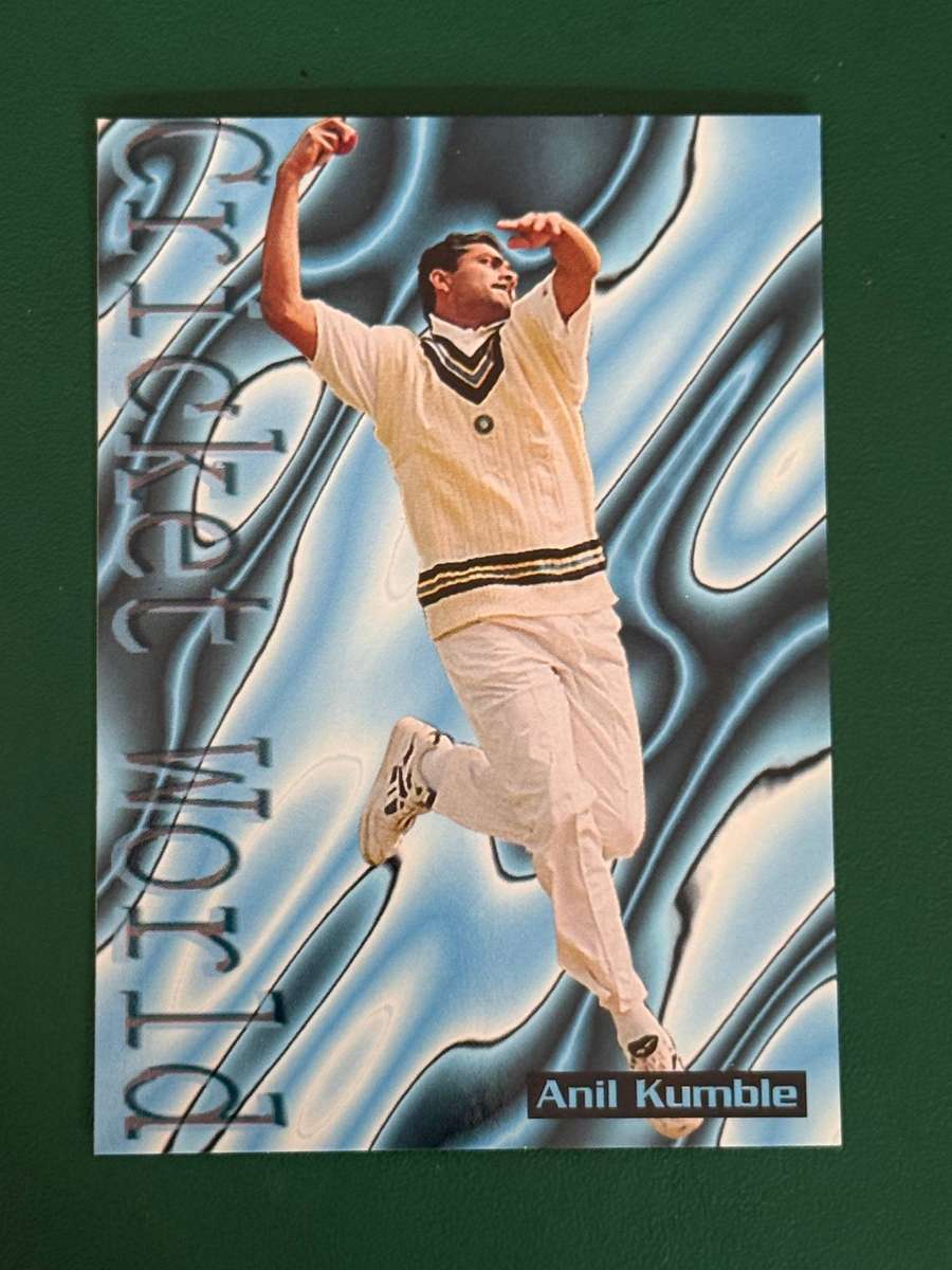 Cricket Card - Anil Kumble 1996 Sportsdeck Cricket Card