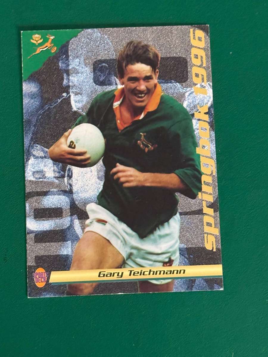 Rugby Card - Gary Teichmann 1996 Sports Deck Rugby Card
