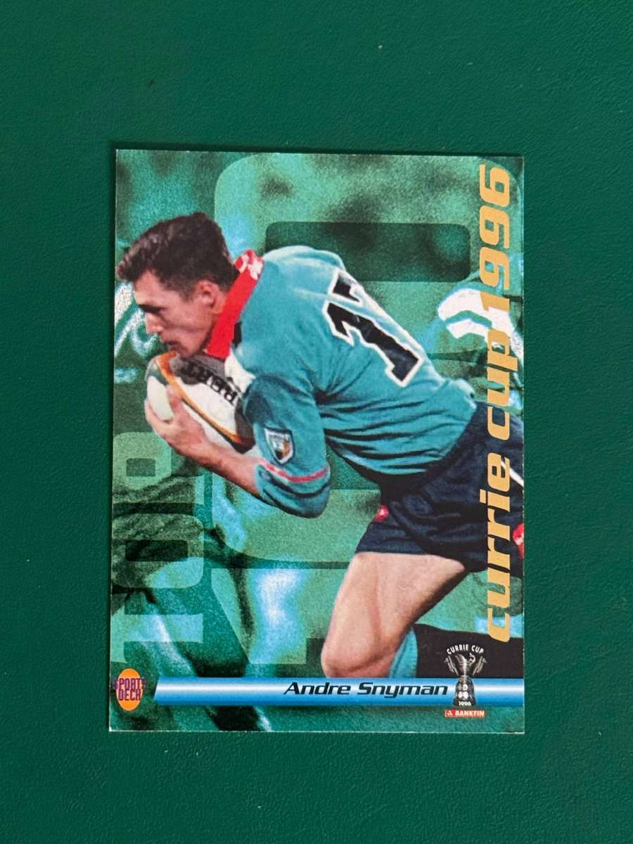 Rugby Card - Andre Snyman 1996 Sports Deck Rugby Card