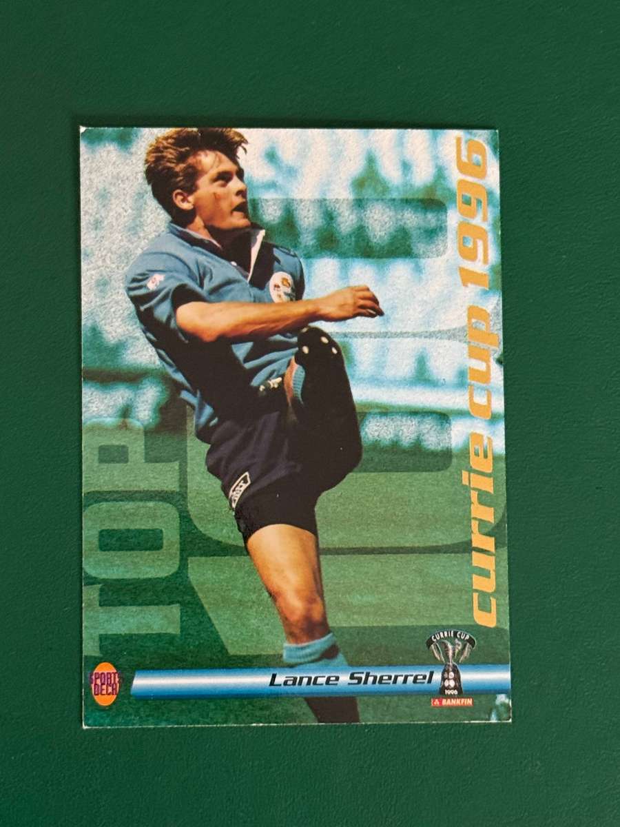 Rugby Card - Lance Sherrel 1996 Sports Deck Rugby Card