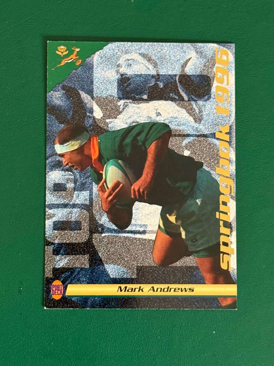 Rugby Card - Mark Andrews 1996 Sports Deck Rugby Card