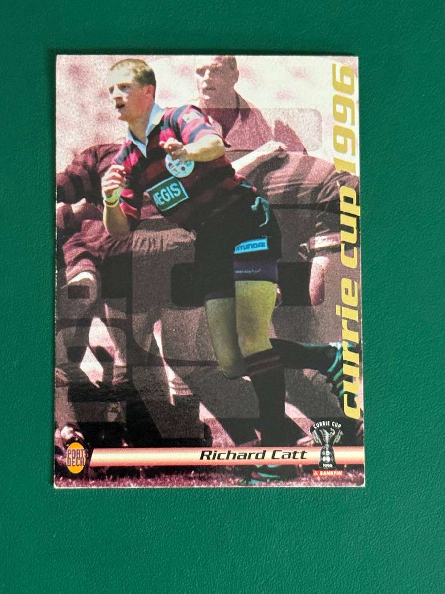 Rugby Card - Richard Catt 1996 Sports Deck Rugby Card
