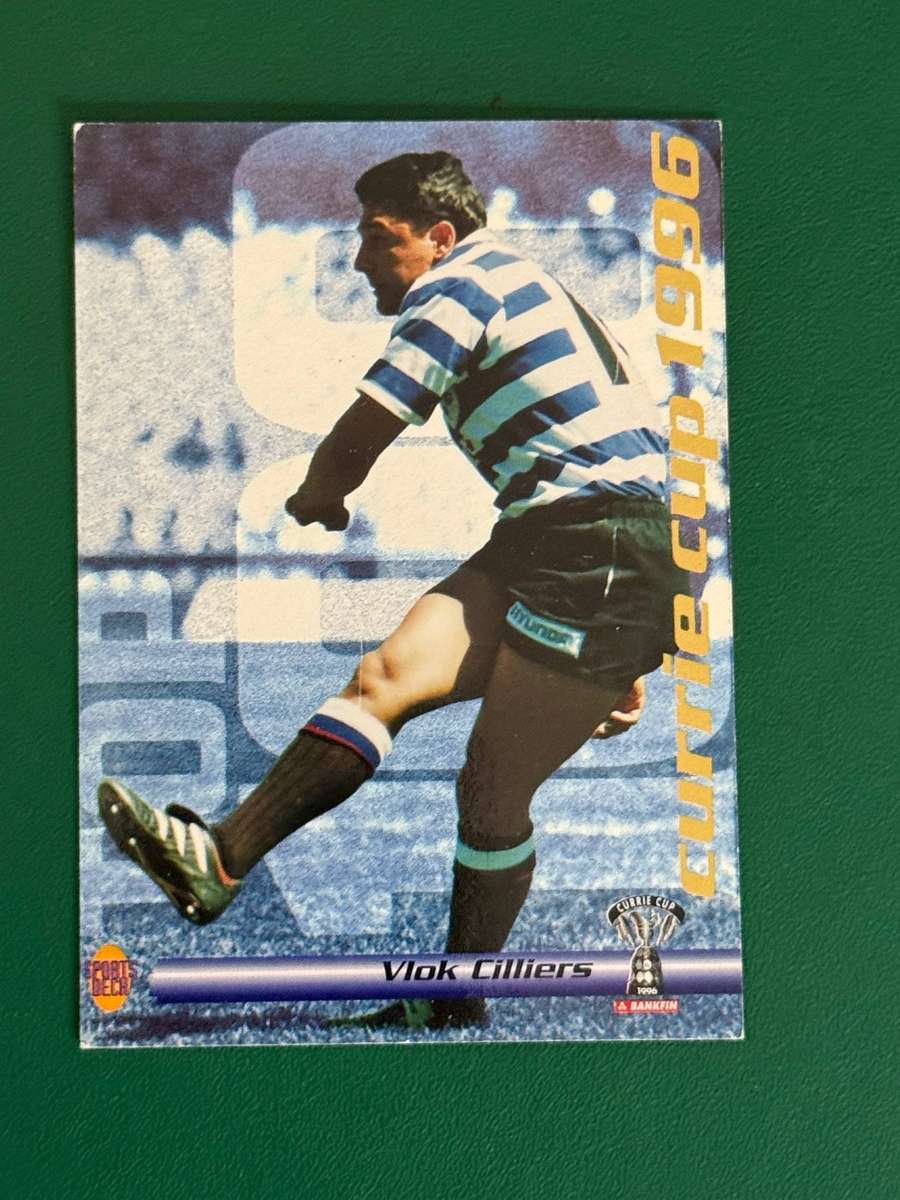 Rugby Card - Vlok Cilliers 1996 Sports Deck Rugby Card