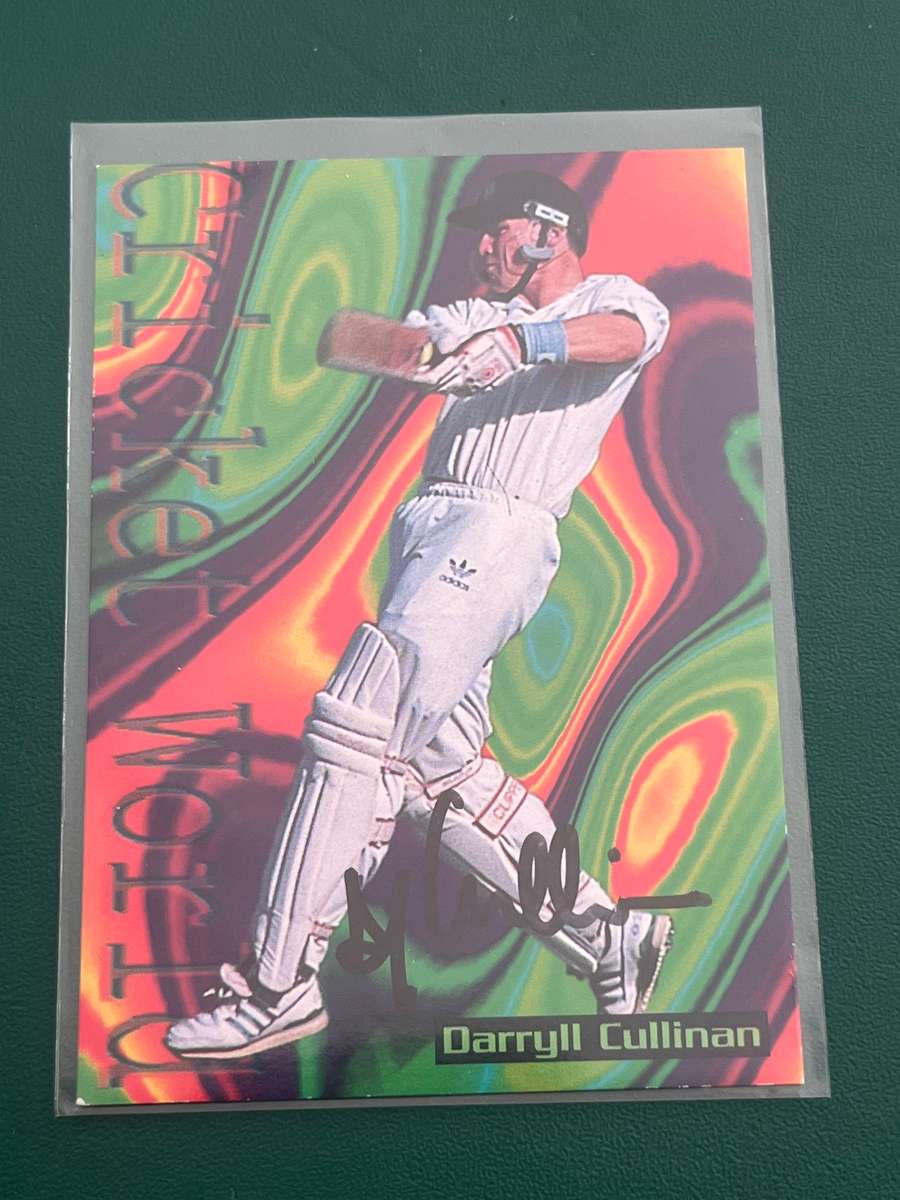Cricket Card - *SIGNED* Daryll Cullinan 1996 Sports Deck Rugby Card