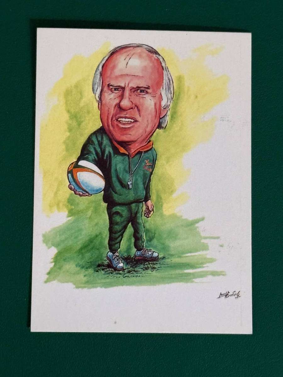 Rugby Card - Ian Macintosh Sketch Card (6.5cm by 8.5cm)