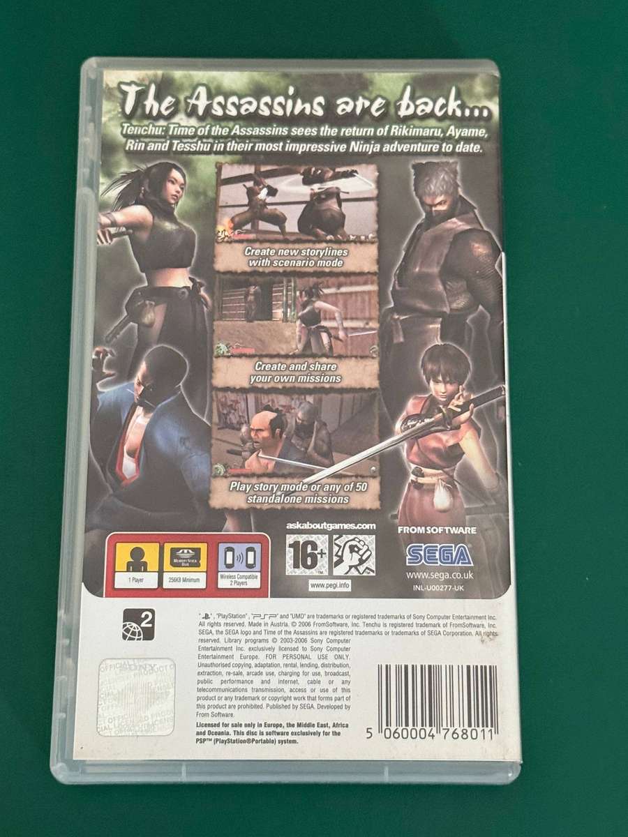 Sony PSP - Tenchu : Time of the Assasins