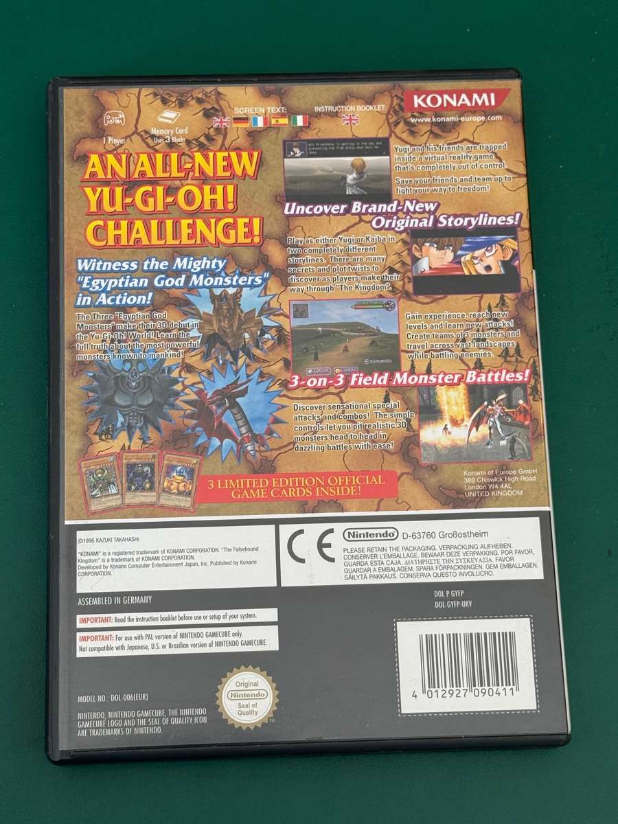 Retro Game - Nintendo Gamecube: Yu-Gi/Oh! The falsebound Kingdom