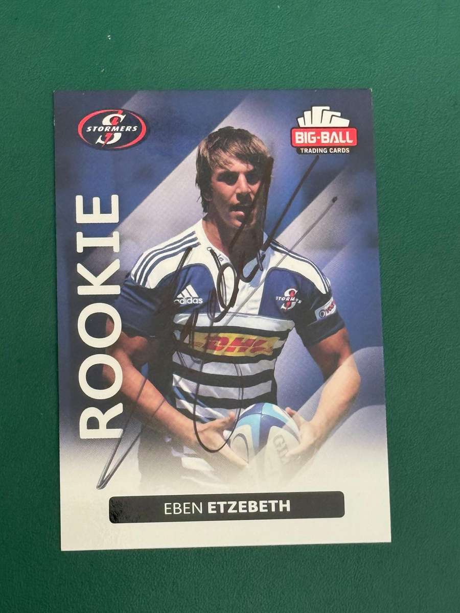Rugby Card - *SIGNED* Eben Etzebeth 2012 Big Ball Rugby Card