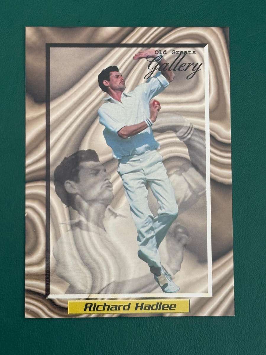 Cricket Card - Richard Hadlee Old Greats 1996 Sports Deck Cricket Card