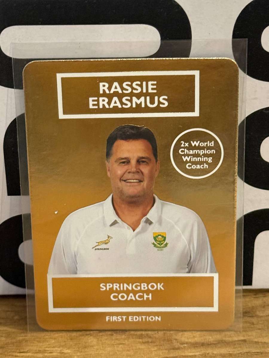 Rugby Cards - COMPLETE SET of 31 Cards (Including Golden Rassie) 2025 Pick and Pay Rugby Card