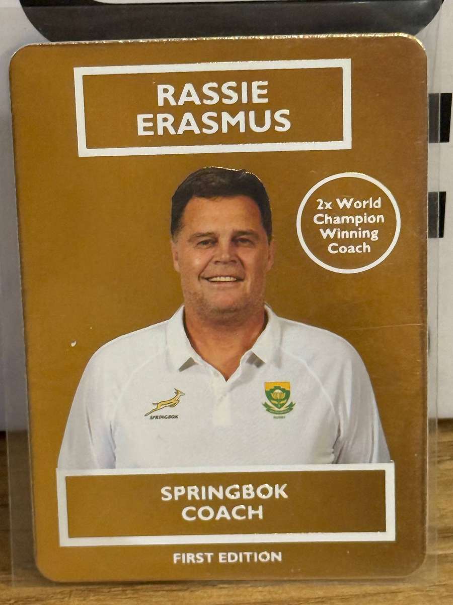 Rugby Cards - COMPLETE SET of 31 Cards (Including Golden Rassie) 2025 Pick and Pay Rugby Card