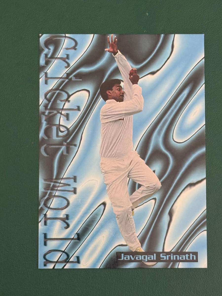 Cricket Card - Javagal Srinath 1996 Sports Deck Cricket Card