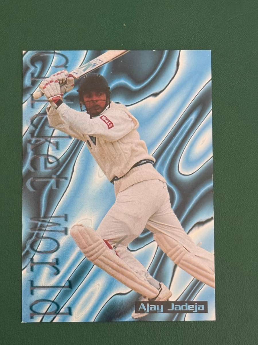Cricket Card - Ajay Jadeja 1996 Sports Deck Cricket Card
