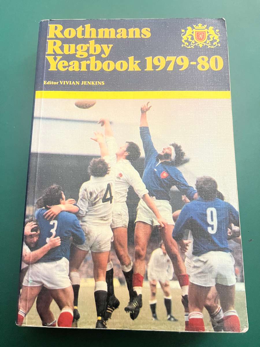 Rugby Book - Rothmans Rugby Yearbook 1979-1980