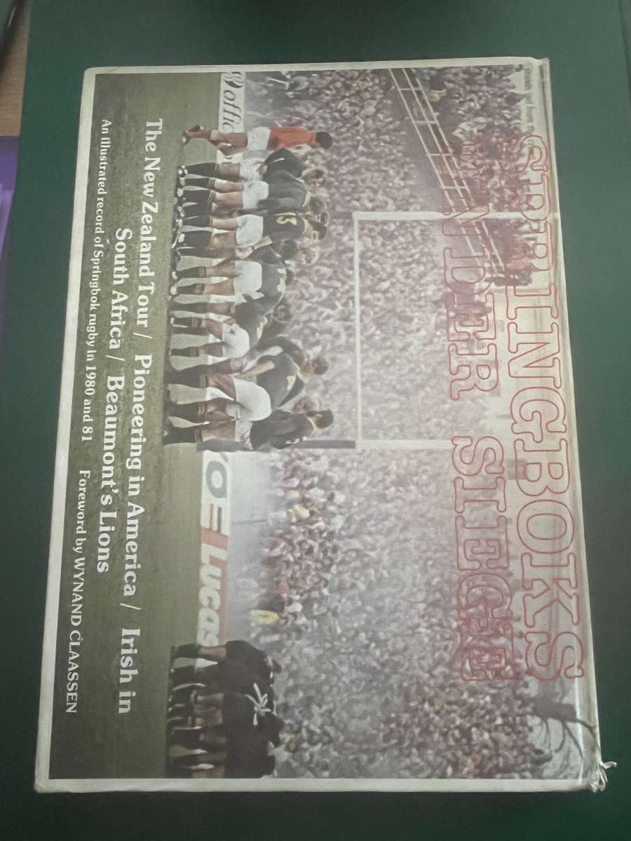 Rugby Book - Springboks under Siege (1980/1981 Illustrated Record)