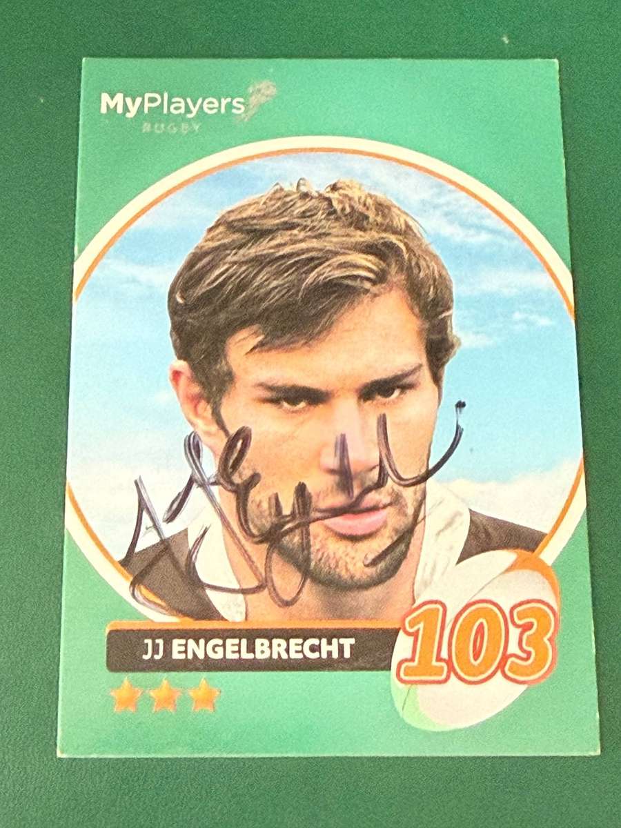 Rugby Card - JJ Engelbrecht 2014 Big Ball Rugby Card