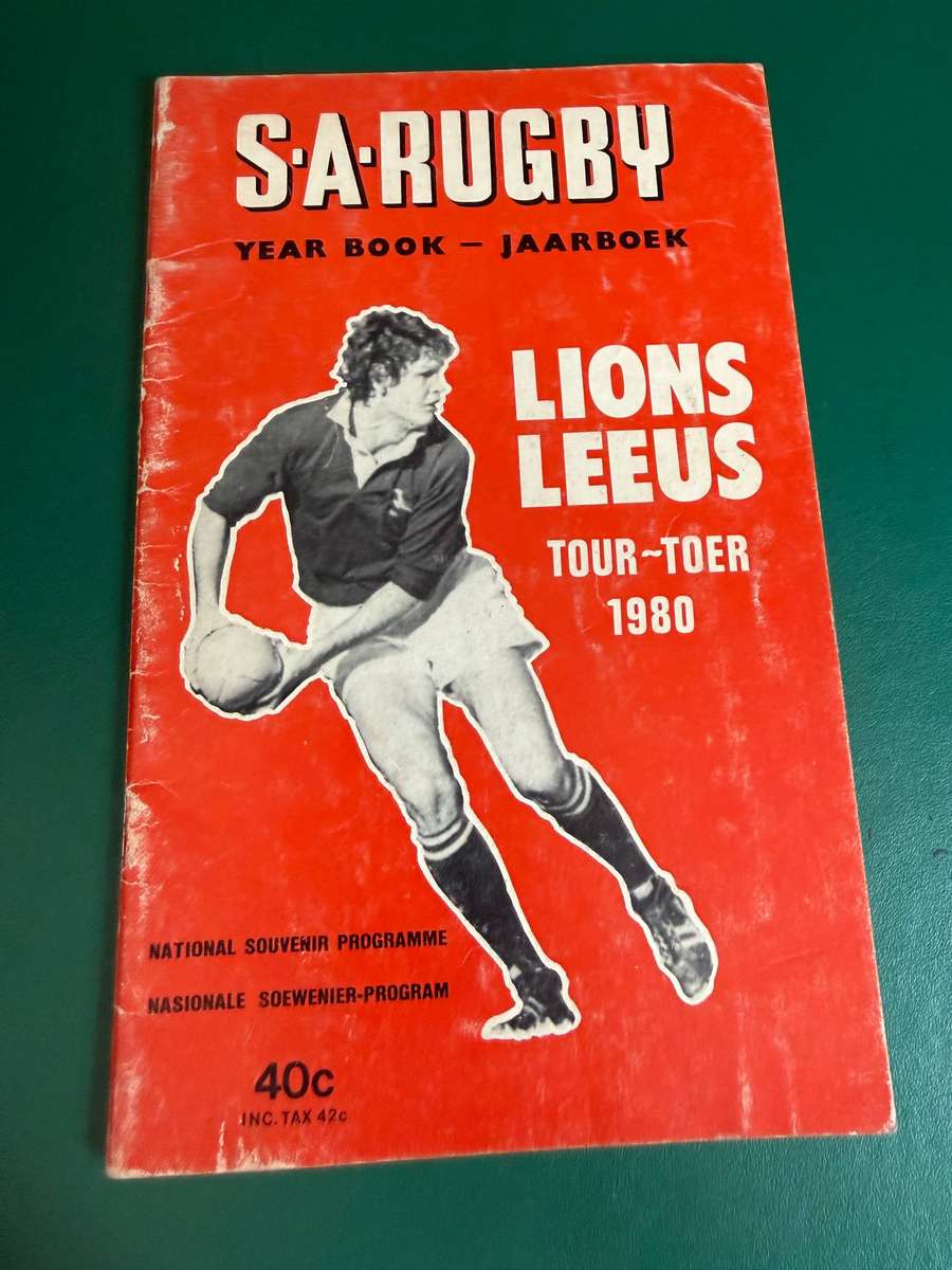 Rugby Book/Booklet- SA Rugby Annual 1980