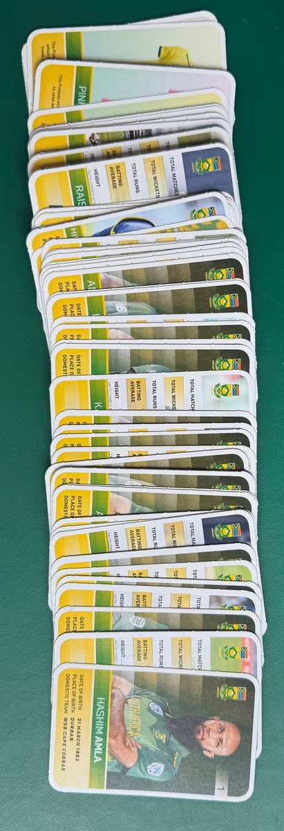 Cricket Cards - Complete Set of 60 Pick and Pay Supercards