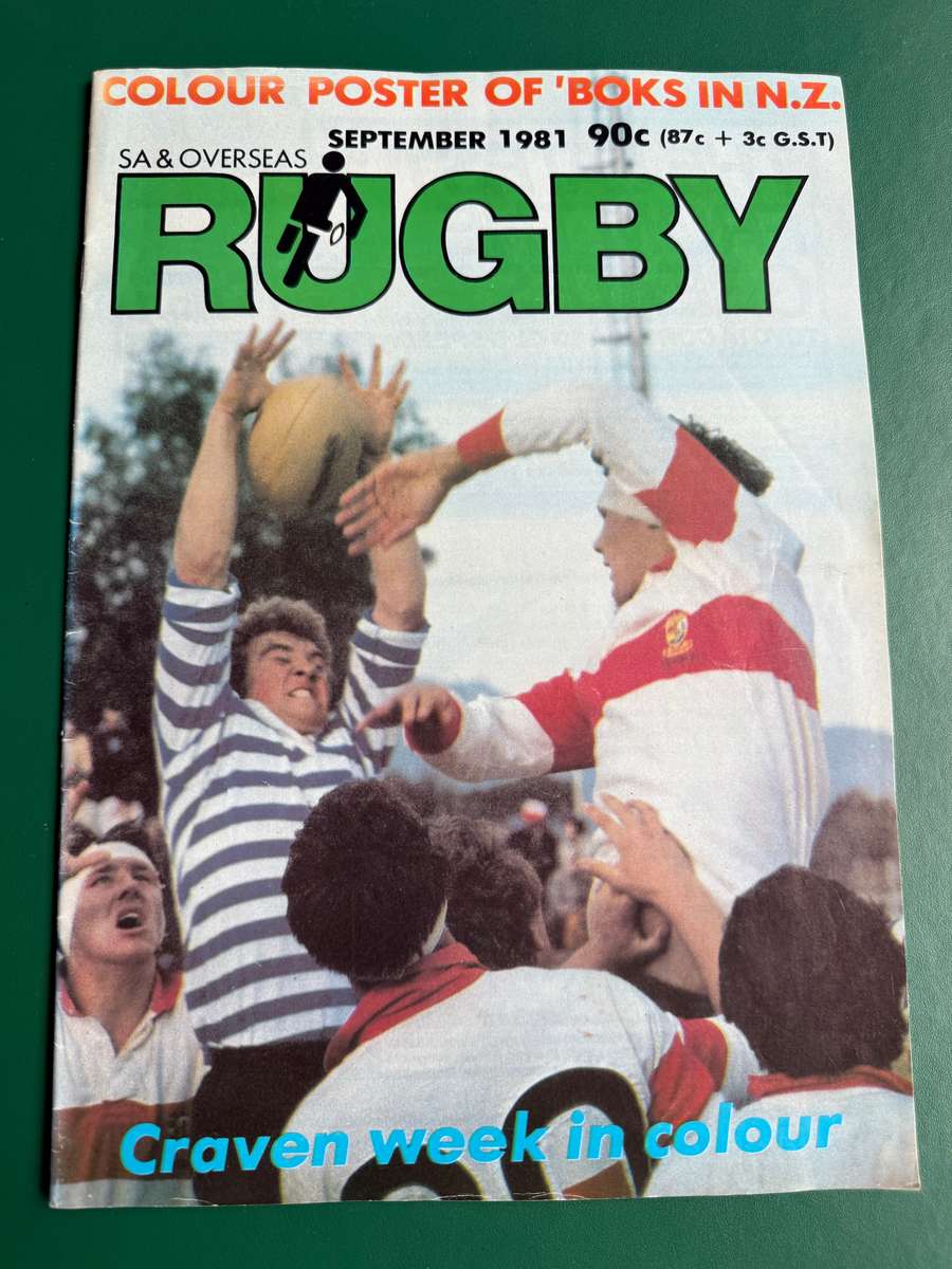 Rugby Magazine - Rugby (Sept 1981)