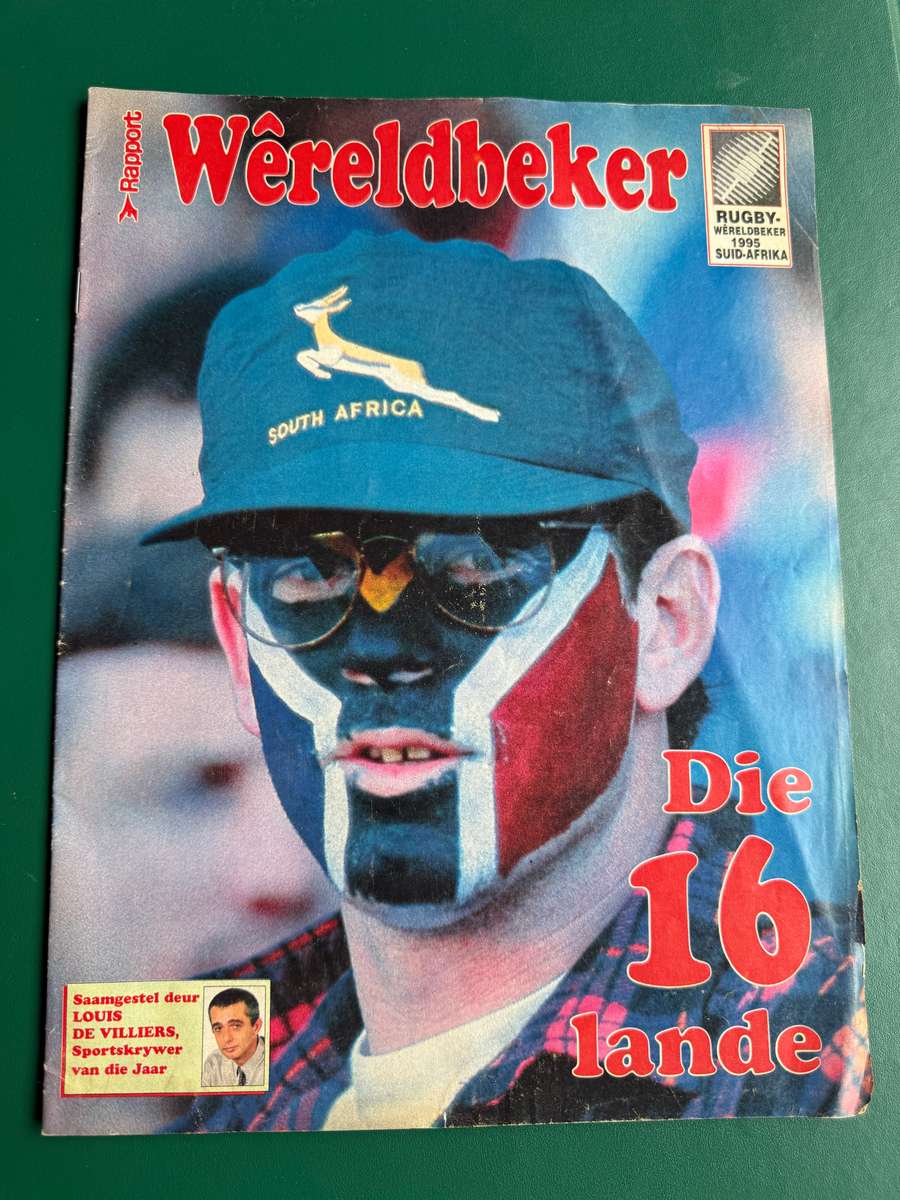 Rugby Supplement - 1995 Rugby World Cup (Rapport 28 May 1995)