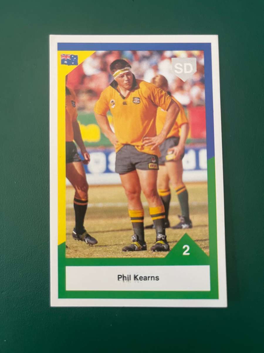 Rugby Card - Phil Kearns 1992 Sports Deck Rugby Card