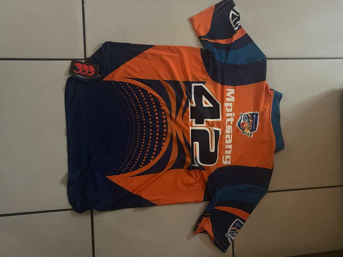 Cricket Shirt - *SIGNED* Victor Mpitsang Diamond Eagles Pro 20 Shirt.