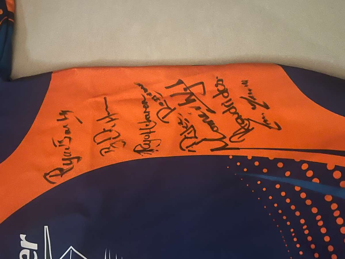 Cricket Shirt - *SIGNED* Victor Mpitsang Diamond Eagles Pro 20 Shirt.