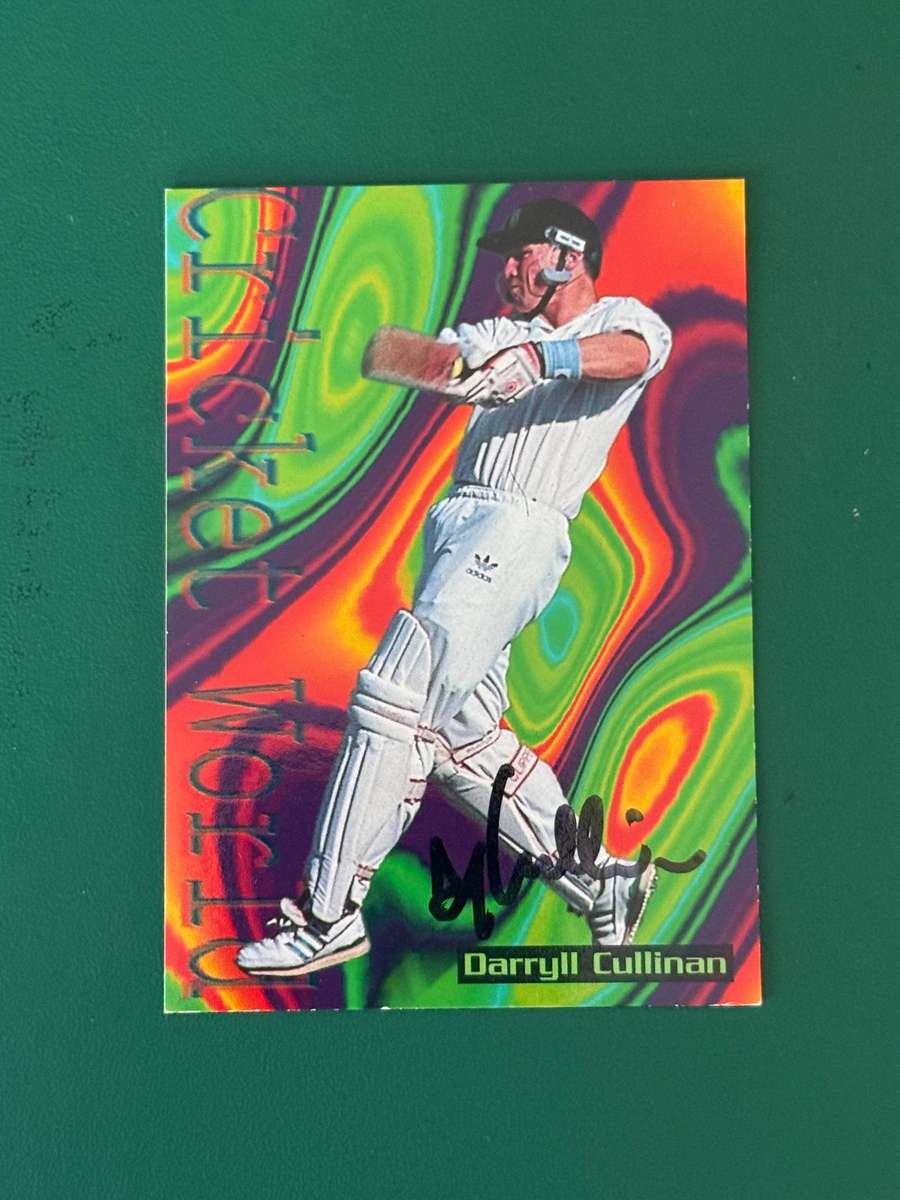 Cricket Card - *SIGNED* Daryll Cullinan 1996 Sports Deck Cricket Card