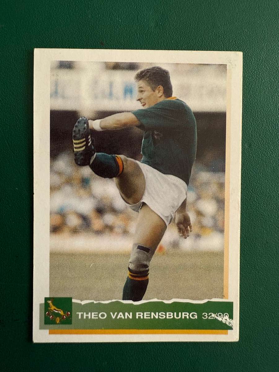 Rugby Cards - 6 * 1994 Sports Deck Rugby Cards