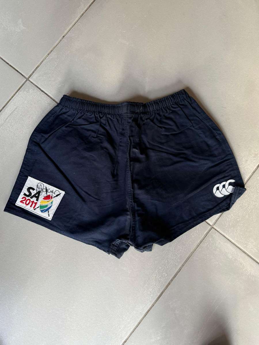 Rugby Trousers - Blue Bulls (2011) SIGNED by Morne Steyn