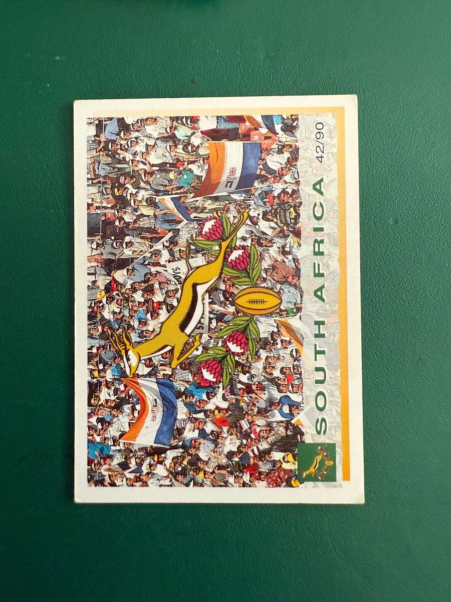 Rugby Card - South-Africa (42/90) Sports Deck Rugby Card