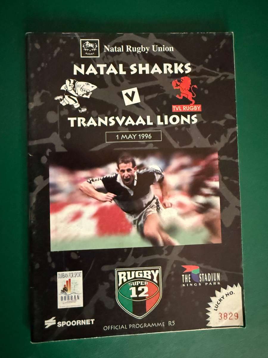Rugby Programmes - 4 * Rugby Match Programmes (1996)