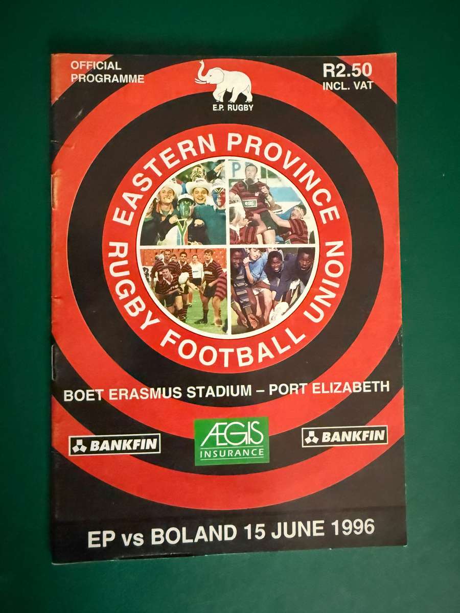 Rugby Programmes - 4 * Rugby Match Programmes (1996-1997)