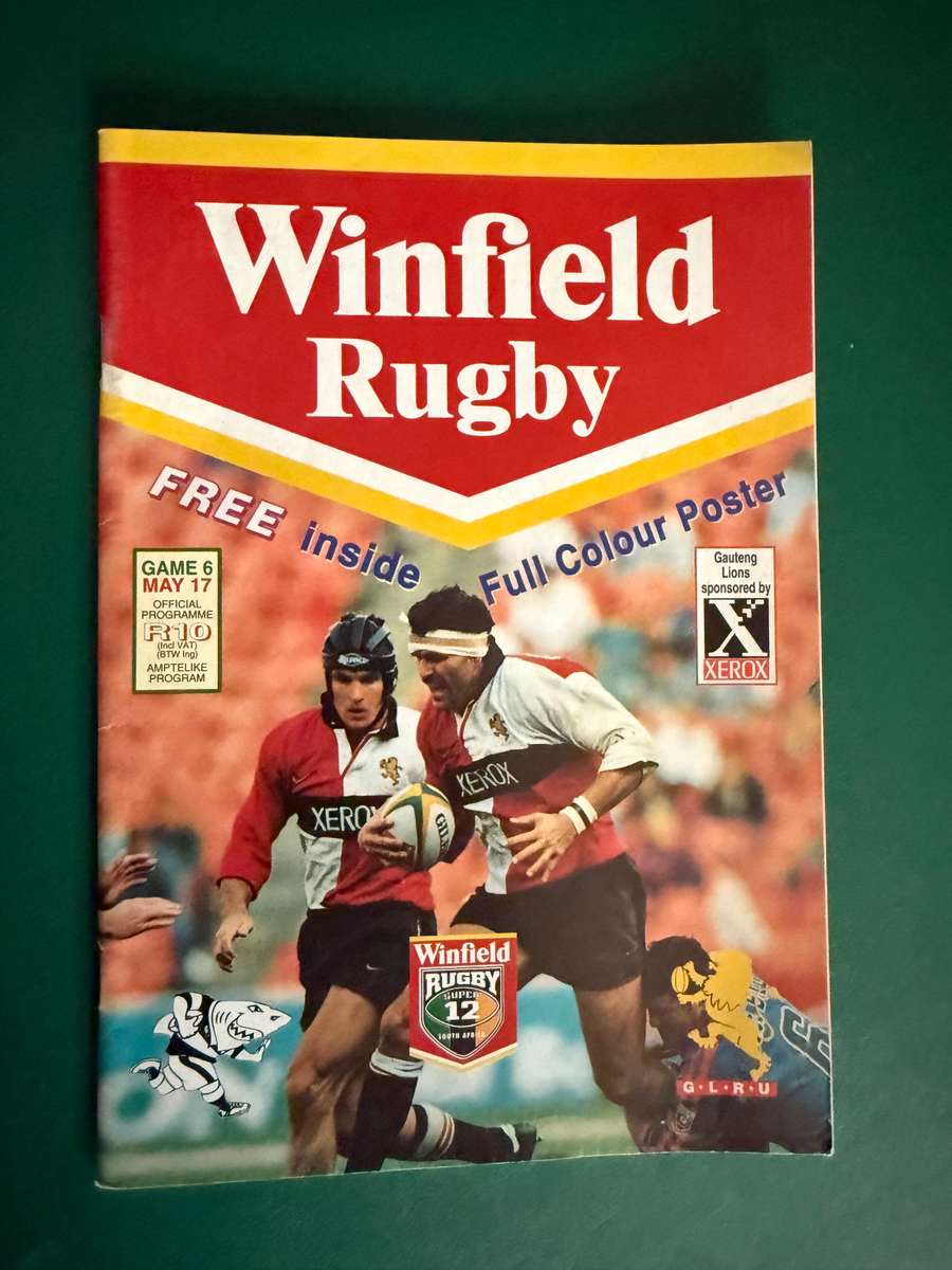 Rugby Programmes - 4 * Rugby Match Programmes (1996)