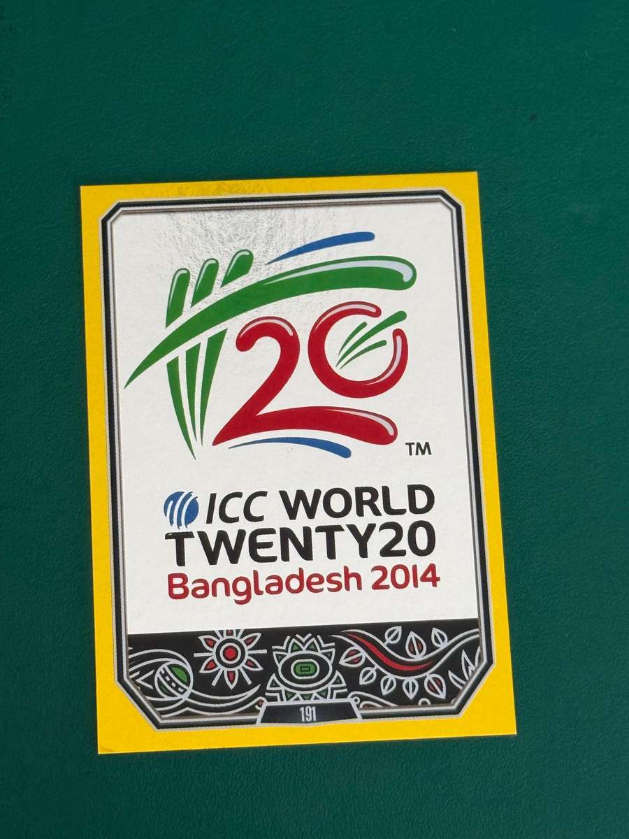 Cricket Card - ICC T20 Card (Nr191) 2014 Cricket Attax foil card