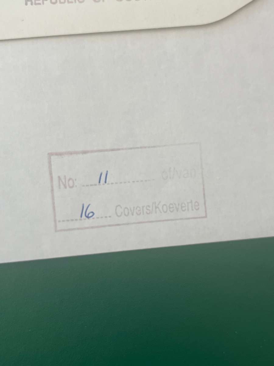 Rugby - *SIGNED* First Day Cover/FDC South-Africa vs Wales 27/06/1996