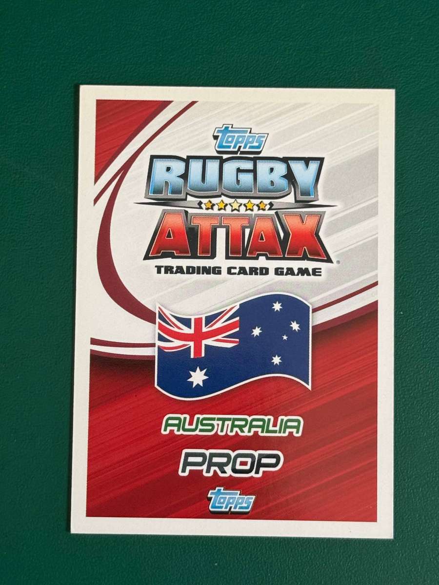 Rugby Card - *SIGNED Ben Alexander 2015 Topps Rugby Attax Rugby Card
