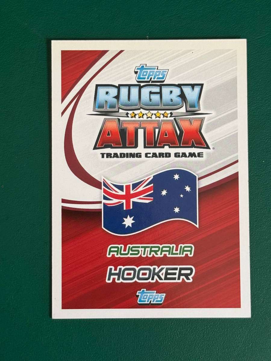 Rugby Card - *SIGNED Saia Faingaa 2015 Topps Rugby Attax Rugby Card