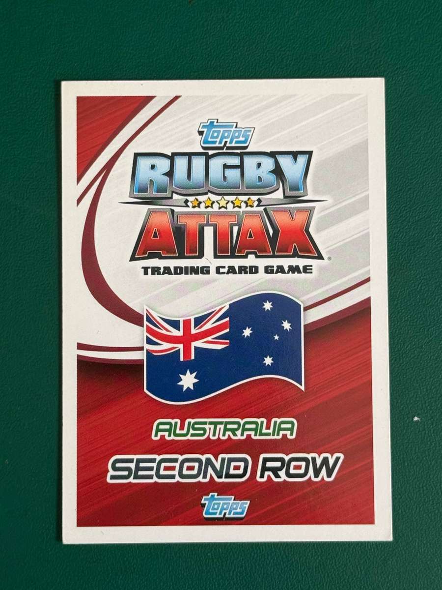Rugby Card - *SIGNED Will Skelton 2015 Topps Rugby Attax Rugby Card