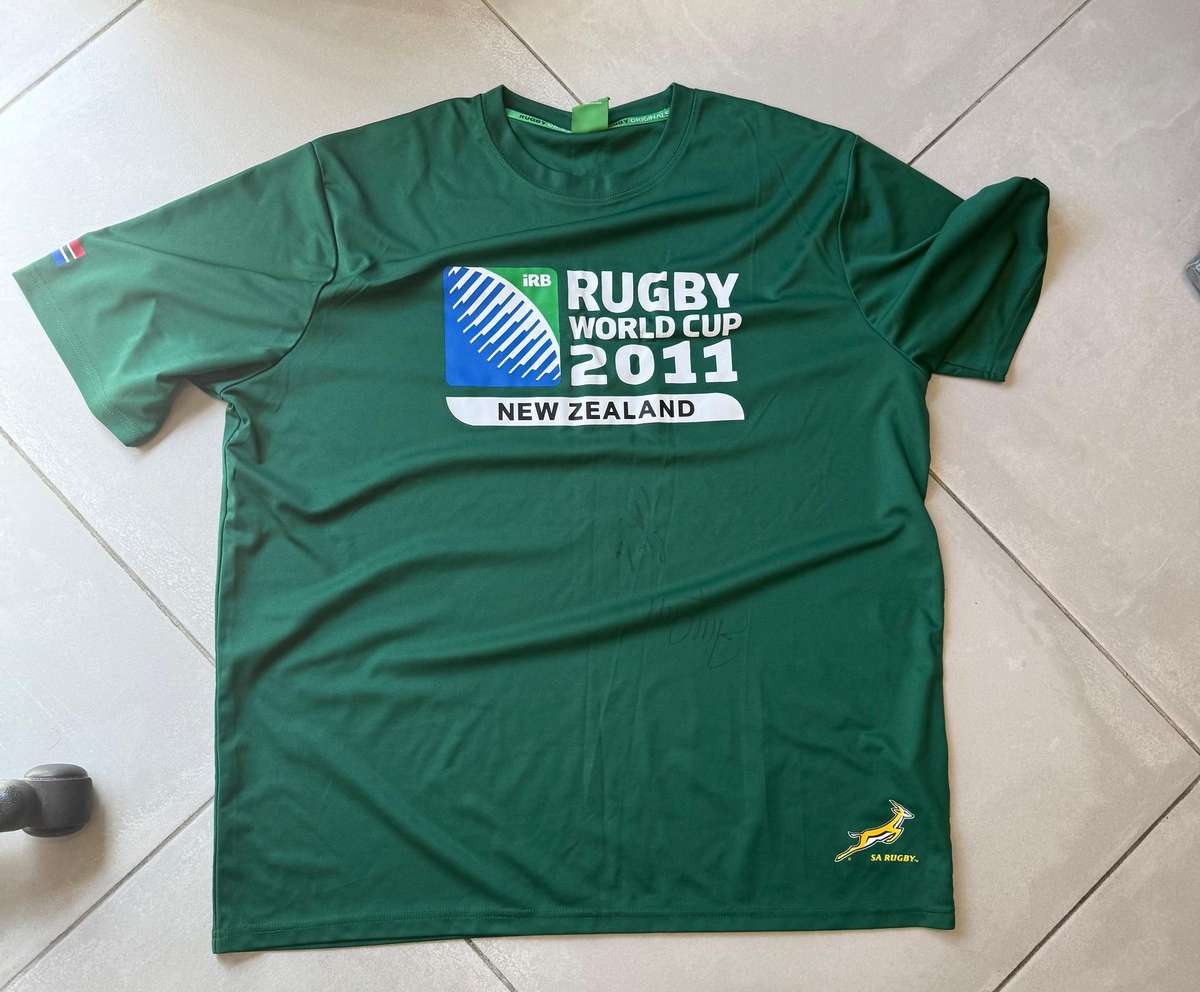 Rugby Shirt - 2011 Rugby World Cup in New Zealand (South-Africa)